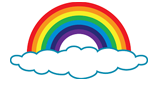 Rainbows / Time Tunnel 50's & 60's logo