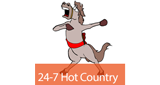 24/7 HOT Country logo