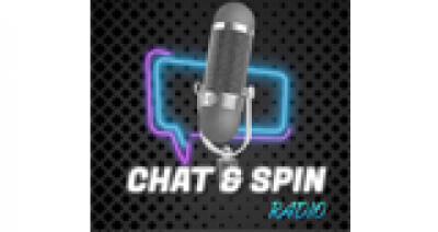 Chat and Spin Radio logo