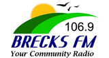 106.9 Brecks FM logo
