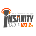 Insanity Radio 103.2FM logo