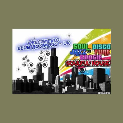Club 80's Music / UK logo
