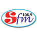 106.9 SFM logo