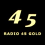 Radio 45 Gold logo