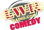 LWR RADIO COMEDY logo